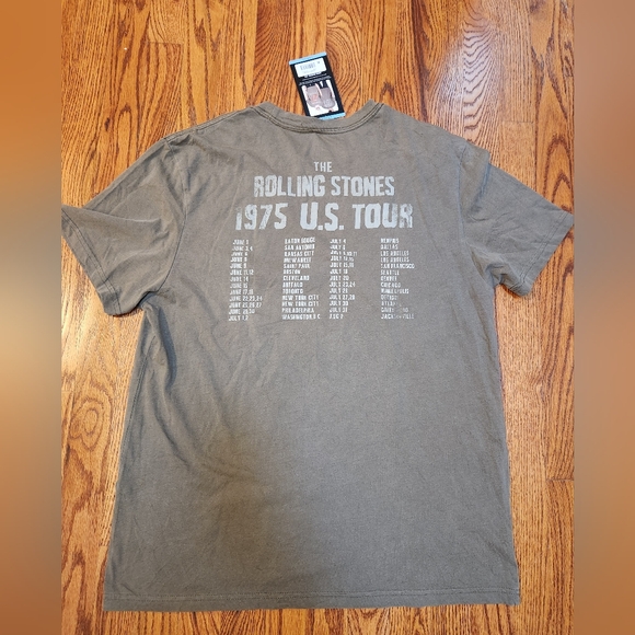The Rolling Stones - 1975 US Tour Graphic t-shirt - Picture 3 of 4
